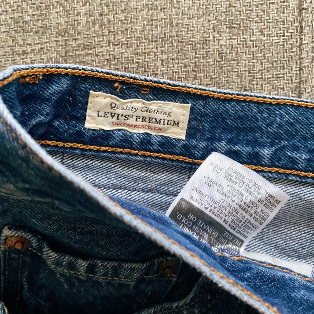Levi’s Cutoff 501 Dark Wash